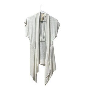 Fresh Brewed Size XL Lightweight Stretchy Summer‎ Top Casual Beach Travel White